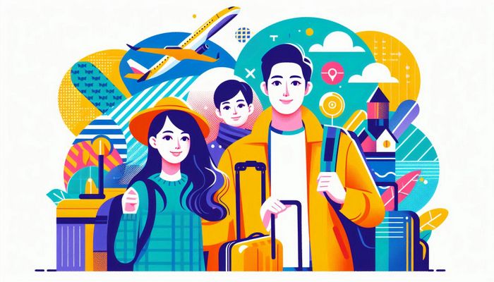 رفتن به سفر همراه خانواده