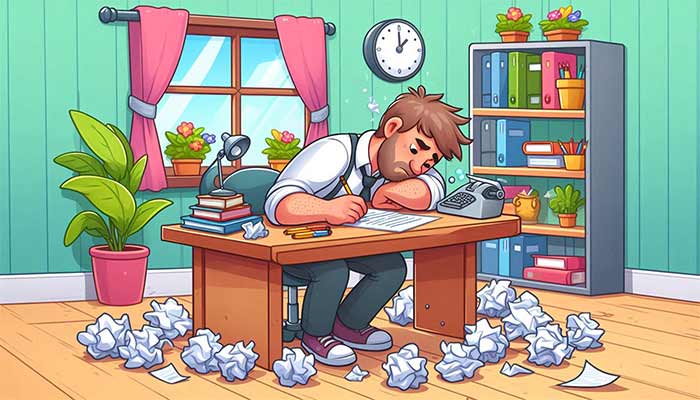 نوشتن نا امید کننده